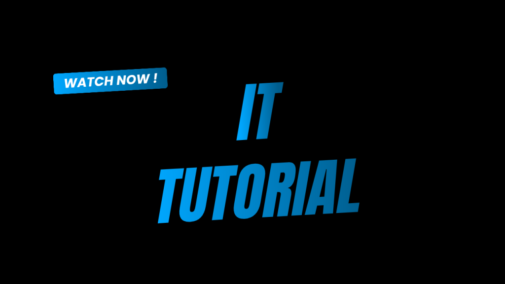 IT Tutorial Smart Watering Plant