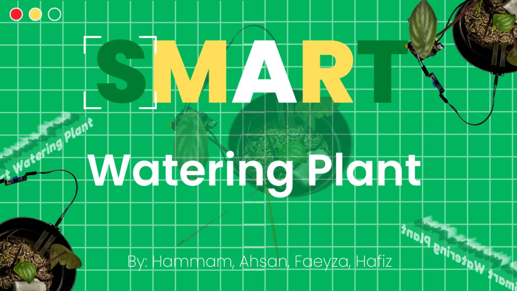Smart Watering Plan